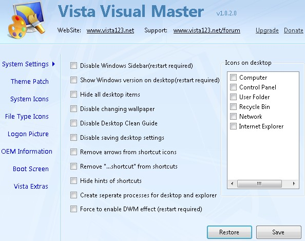 Illustration zum Artikel Tweak Your Windows Theme mit Vista Visual Master